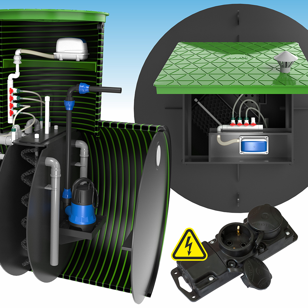 монтаж септика