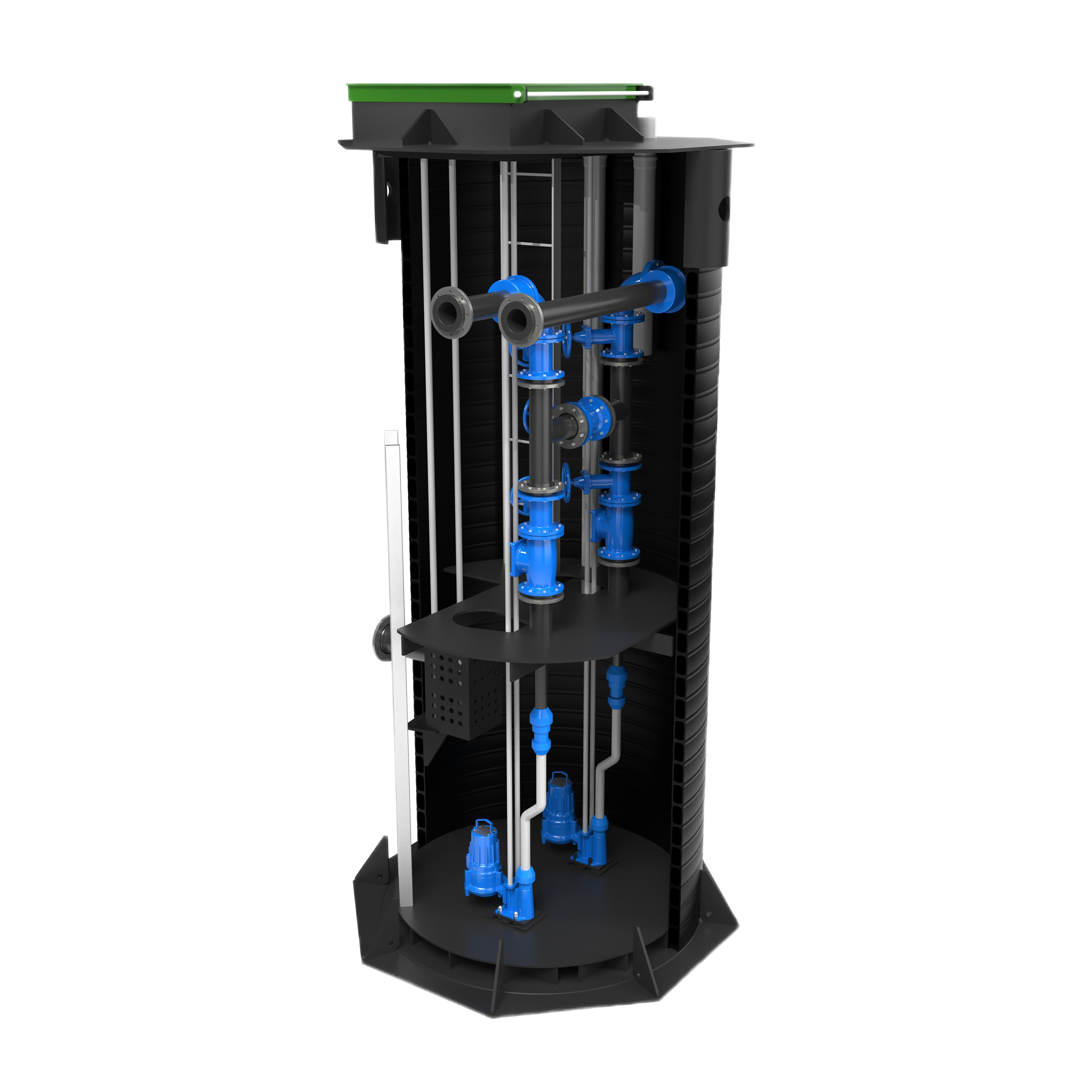 Сервисное обслуживание КНС (канализационных насосных станций)